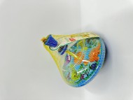 Юла прозрачная "Elefantino" Динозаврики", цвет: синий пластик, в сетке 14,5*15,5 см. Юла прозрачная "Elefantino" Динозаврики", цвет: синий пластик, в сетке 14,5*15,5 см.